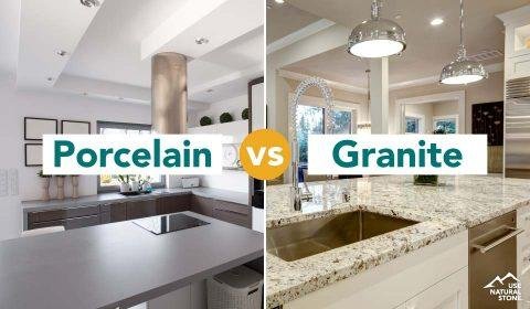 Porcelain vs Granite Kitchen Countertops